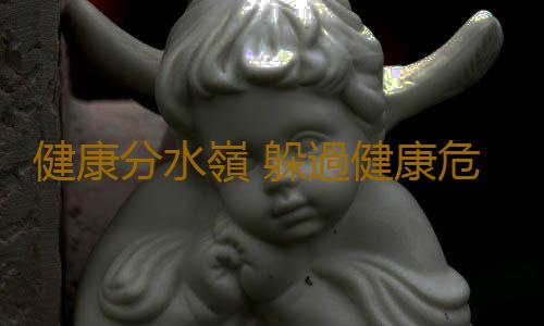 健康分水嶺 躲過健康危機離不開預警危險的偵查器