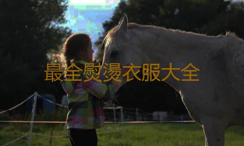 最全熨燙衣服大全