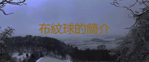 布紋球的簡介